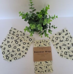 Atalpha Beeswax Wrap, Memphis Pack, 5 pack